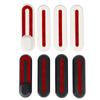 4pcs Scooter Front Rear Wheel Tyre Cover Hubs Protective Shell Case Sticker Tool for M365 Outdoor Scooter Parts Accessories
