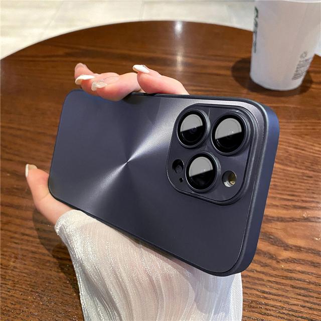 

Чехол для телефона Aurora Laser Lens Protector для Iphone 14 13 12 11 Pro Max 14 Plus 14pro, противоударный бампер, матовая жесткая задняя крышка из ПК For iPhone 14Plus