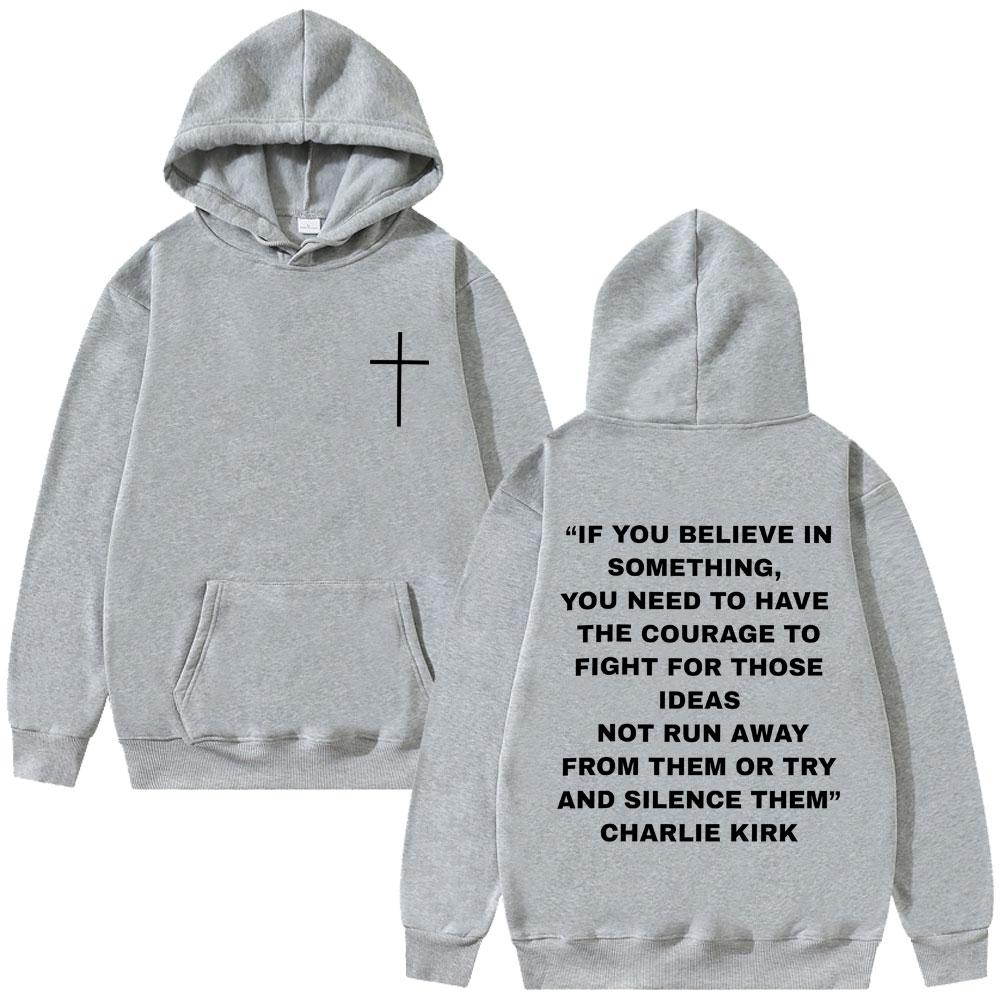 Christian Jesus Charlie Kirk Freedom Hoodie Men Women Tribute Memorial Hero Hoody Sweatshirt Patriotic Activism Hoodies