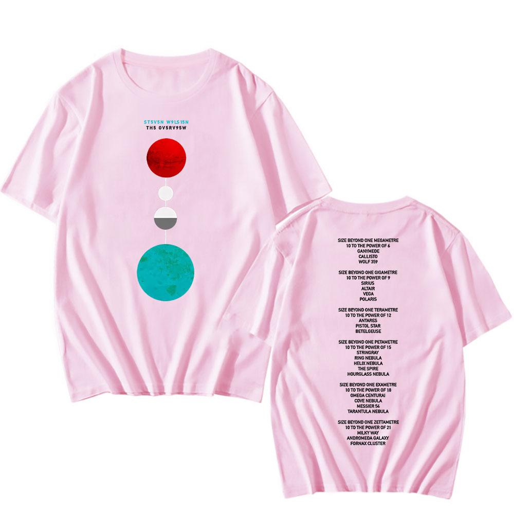 The Overview Album 2025 T-shirt Steven Wilson Singer Print Tshirts Men Women Summer Cotton Tee Tops Graphic Streetwear