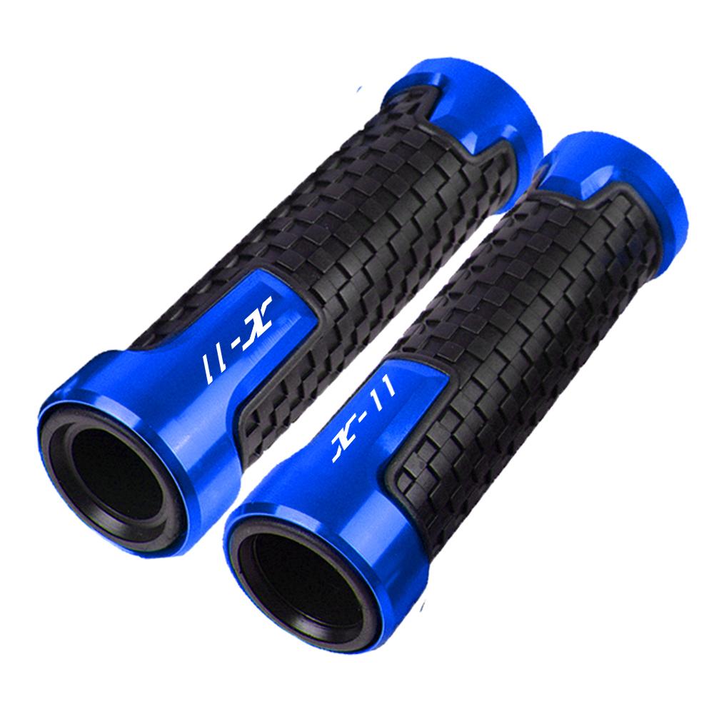 Motorcycle Accessories 7/8'' 22mm CNC Aluminum Handle bar Hand grips handlebar grip ends Plug For HONDA X-11 1999 2000 2001