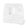 Retro Video Game Console Case Translucent White Game Console Protective Shell for N64 Retro Video Game Console