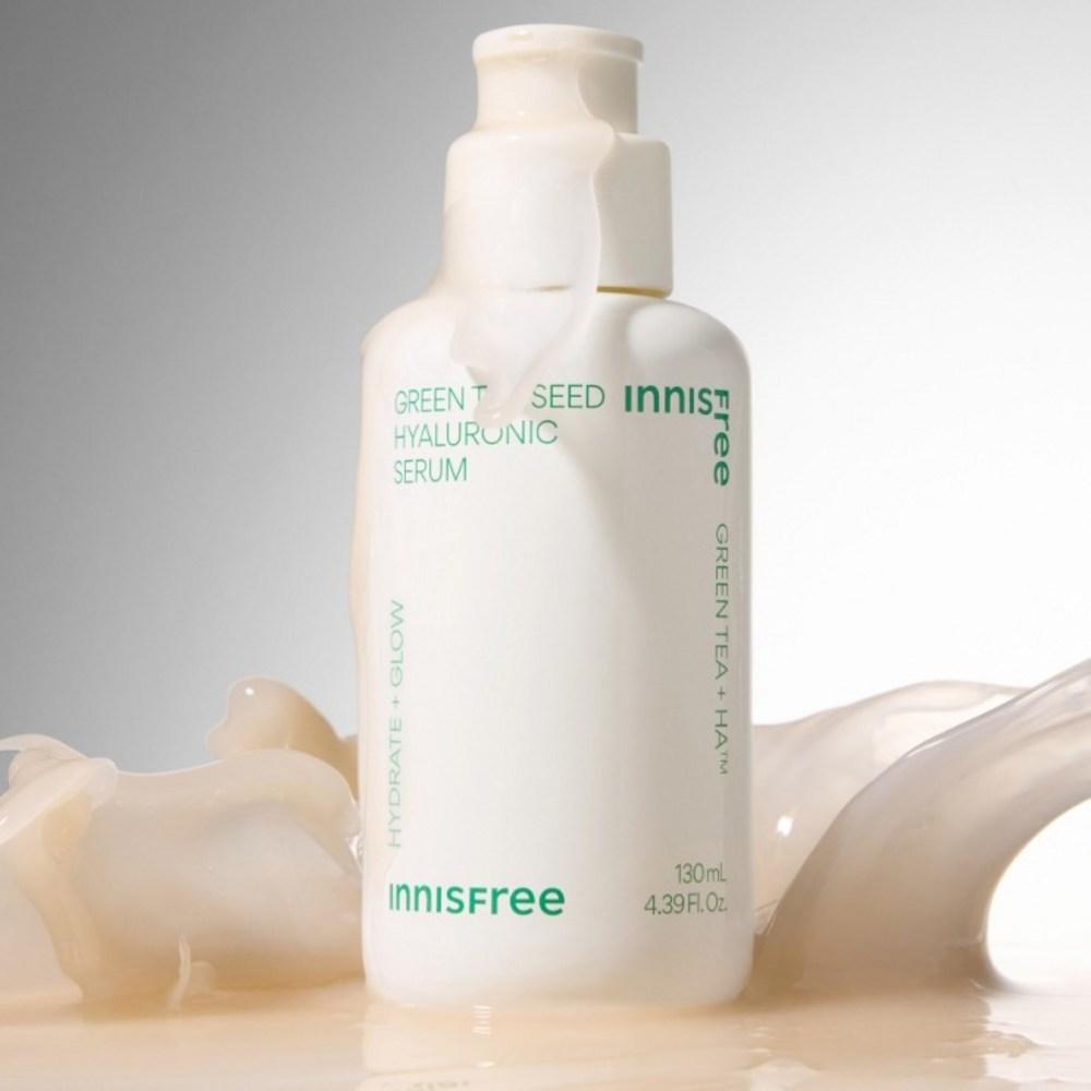 Innisfree Sérum de Ácido Hialurónico de Semente de Chá Verde, 130ml, 1 unidade