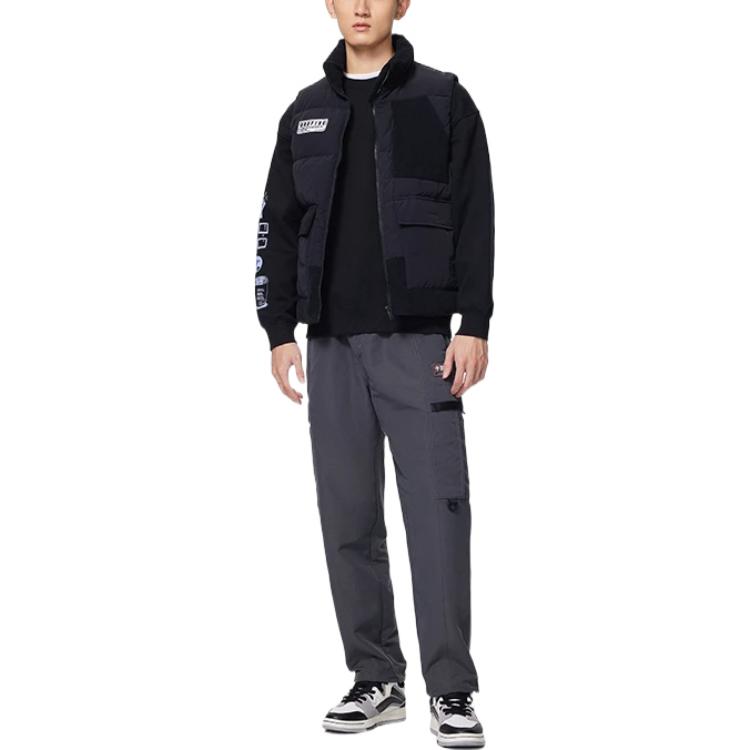 Li Ning Badfive Однотонний Жилет Без Рукавів Чоловічий Чорний AMRS025-3