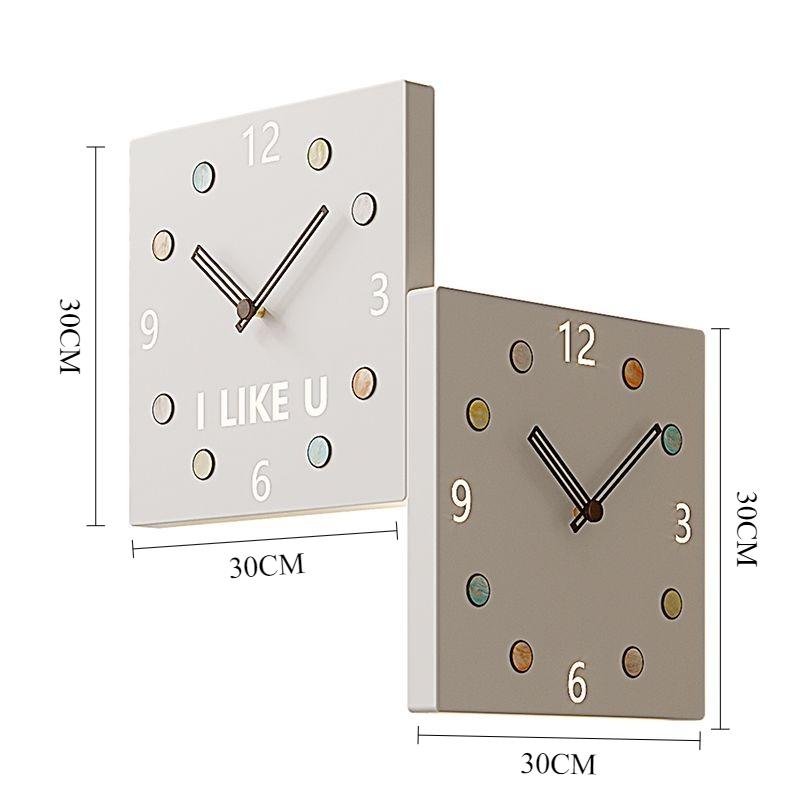 

Minimalist Double Sided Wall Clock Nordic Art Aesthetic Wall Clocks Elegant Silent Watch Home Living Room Decoration Ornaments