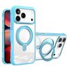 Skin-feeling Transparent Rotating Magnetic Suction Bracket Is Suitable for iPhone18promax Mobile Phone Case Apple 17 All-inclusive Anti-drop PC.