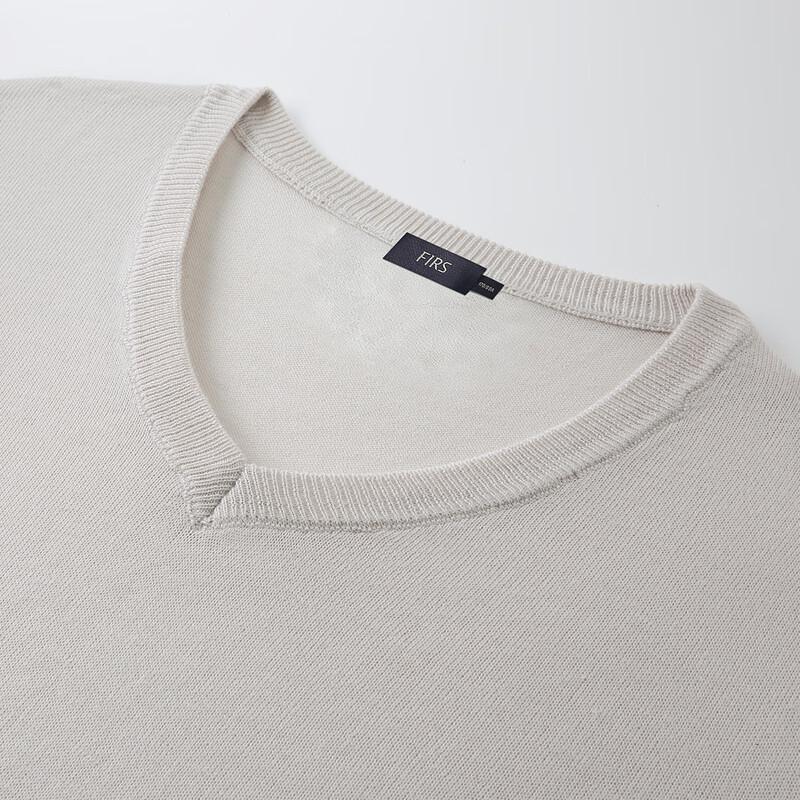 FIRS Men's Winter Wool Blend Round Neck Sweater