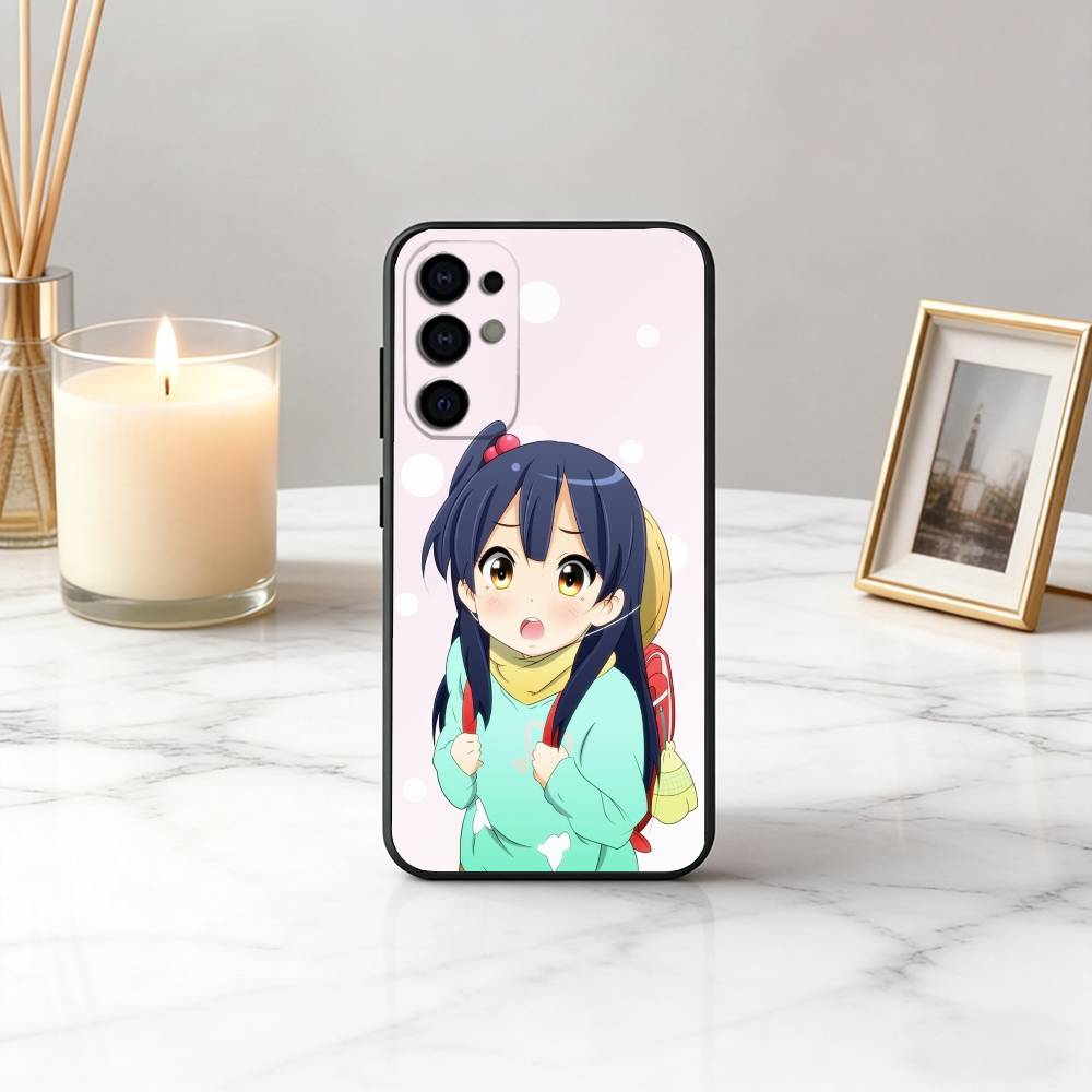 T-Tamako Market K-Kitashirakawa Phone Case For Samsung S25,S24,S21,S22,S23,S30,Ultra,S20,Plus,Fe,Lite,Note,10,Black Cover
