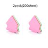 Shaped Sticky Notes Set 200sheets Fun Design Sticky Notes Reusable Self-Adhesive Note Paper Classroom Decoration Stickers TMZ