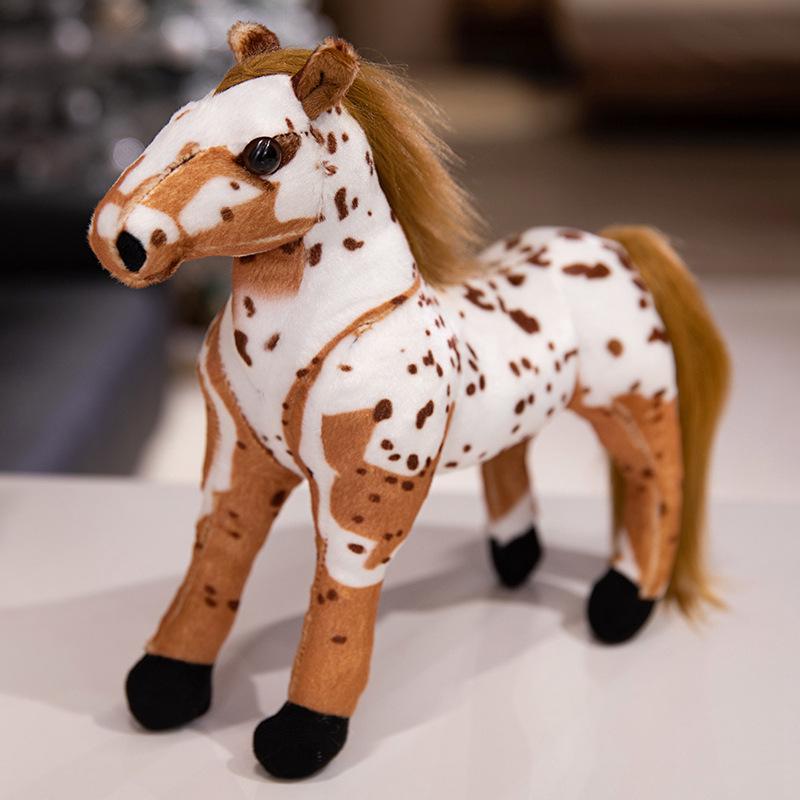 Festival Pony Plush Horse Mascot Doll: Children's Birthday Gift & Decoration