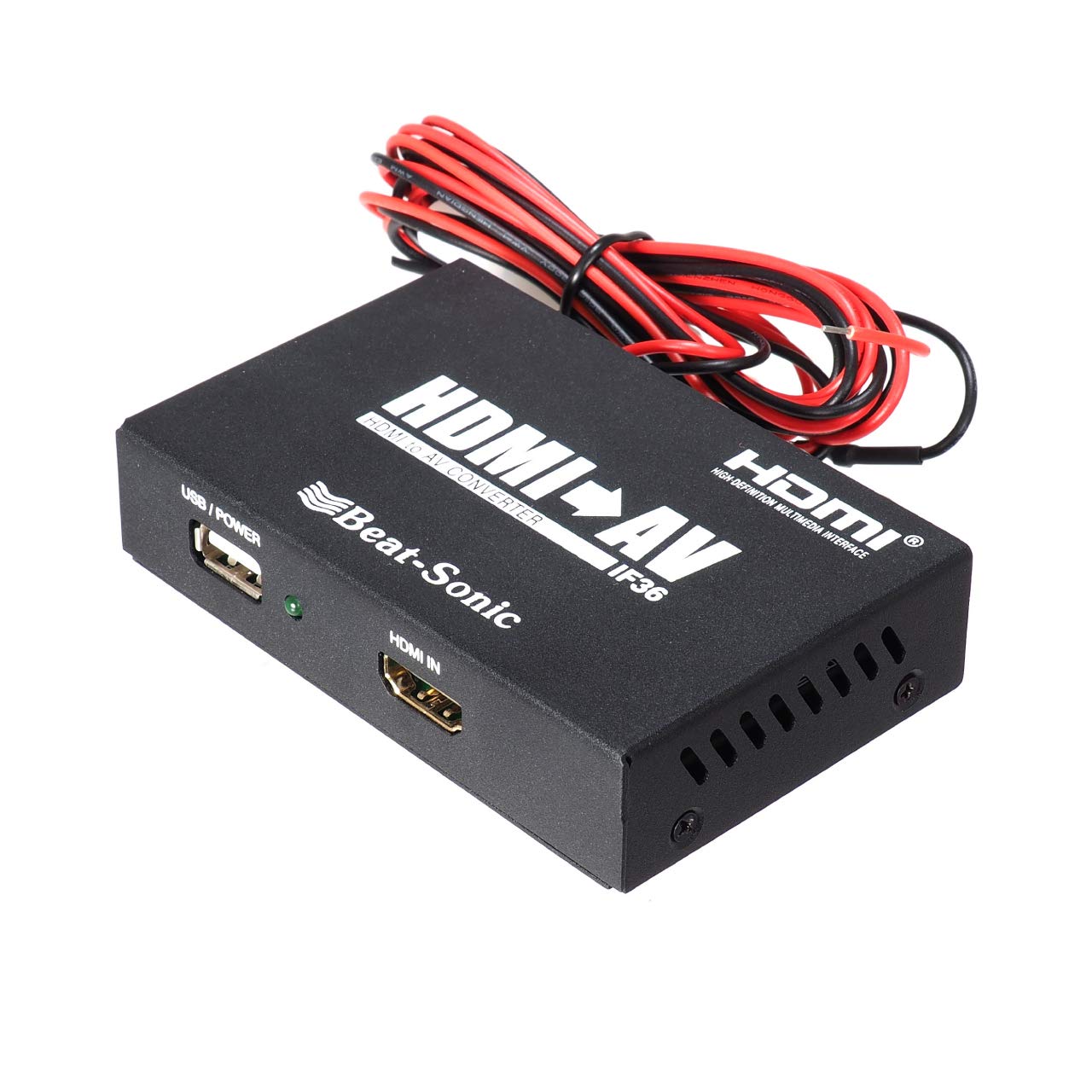 

HDMI RCA Conversion Interface Adapter IF36 Beat-Sonic чёрный