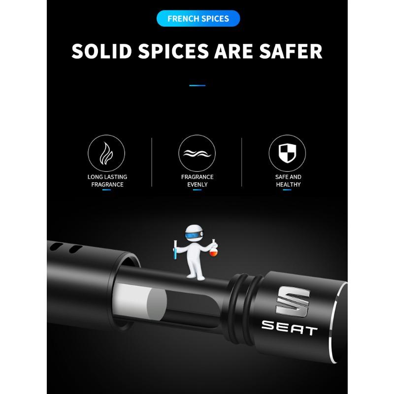 Auto Goods Car Air Freshener Outlet Air Vent Perfume Diffuser for SEAT Leon FR 5 6 MII Altea 5F Ibiza Toledo Cordoba Alhambra MK3