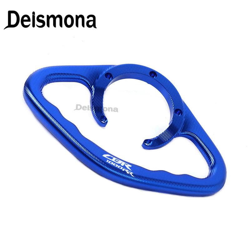 Motorcycle CNC Passenger Hand Grip Tank Grab Bar Handles Armrest For HONDA CBR1000RR CBR 1000RR CBR 1000 RR 2004-2010