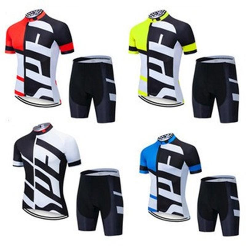 Men Women Cycling Jersey Set Short Sleeve Mountain Bike Apparel Quick Dry Breathable Riding Kit