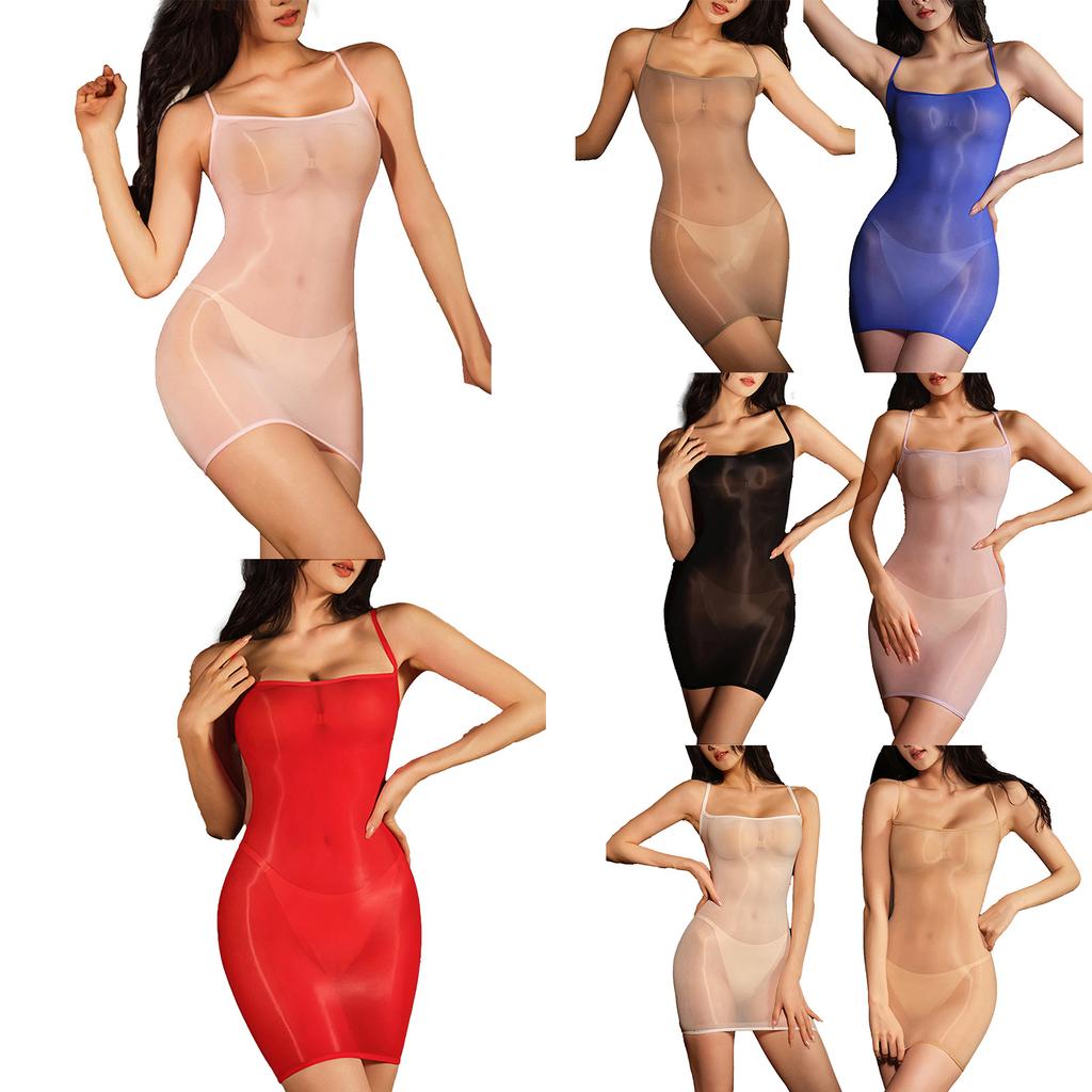 Womens Sheer Lingerie Dress Crisscross Strap Design Stretchy Bodycon Mini Club Nightwear