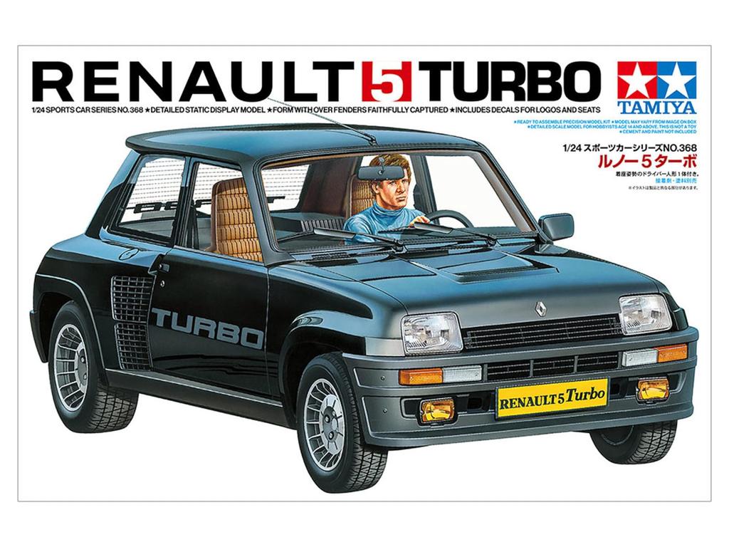 Tamiya 1/24 Sports Car Series No. 368 Renault 5 Turbo Plastic Model 24368 (Automobile)