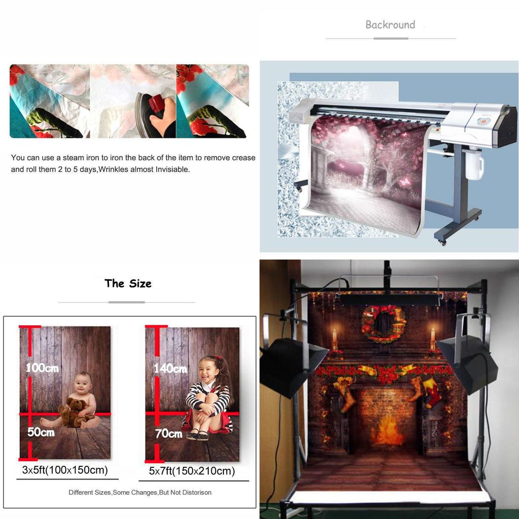 Christmas Theme Photography Backdrop For Kids Studio Portrait Creative Photo Prop