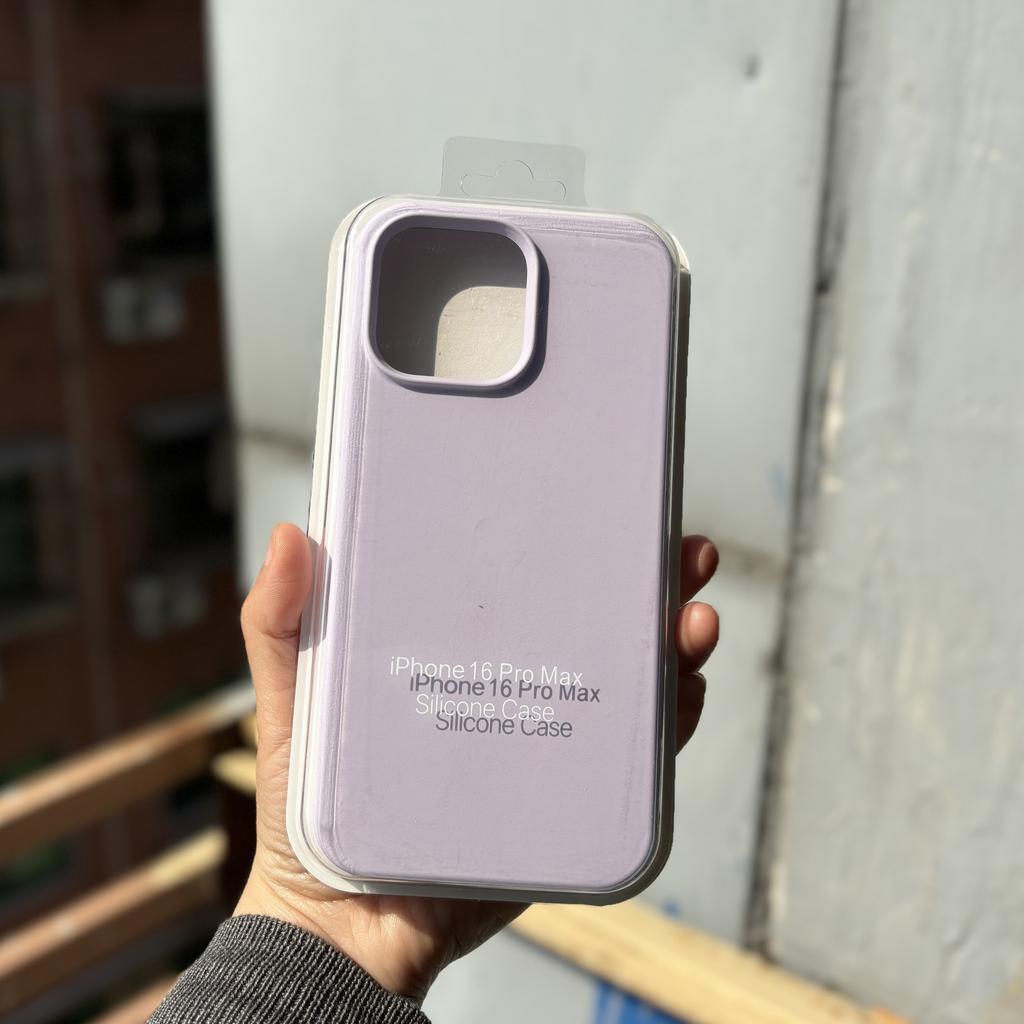 Original Soft Silicone iPhone 16 15 14Plus Phone Case, Fully Edge-wrapped, Suitable for iPhone 15 14 13 12Pro Max Phone Case