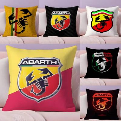 A-Abarth Skorpion Kissenbezug Ultraweiches Hautfreundliches Gewebe Wolkenähnlicher Komfort & Verdeckter Reißverschluss