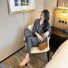 New Style Cooked Lapel Casual Home Wear Pajamas