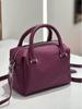 Genuine Leather Women's Candy Box Boston Pillow Crossbody Bag - New 2025 High-End Style