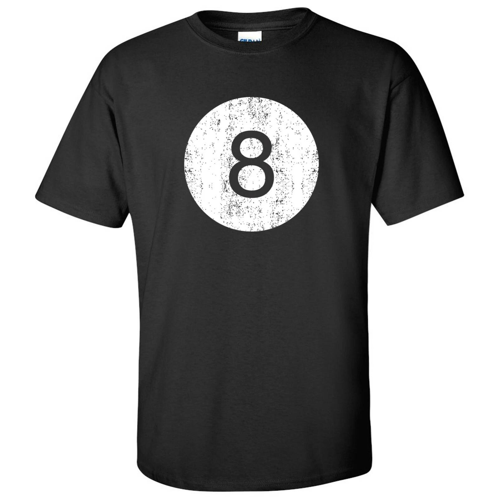 8 Ball Billiards Pool - Game Rec Room Fun Novelty T-Shirt M