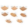 Square Oval Rattan Fruit Bread Snacks Storage Tray Coffee Bar Display Basket Nordic Desktop Cosmetic Sundries Organizer