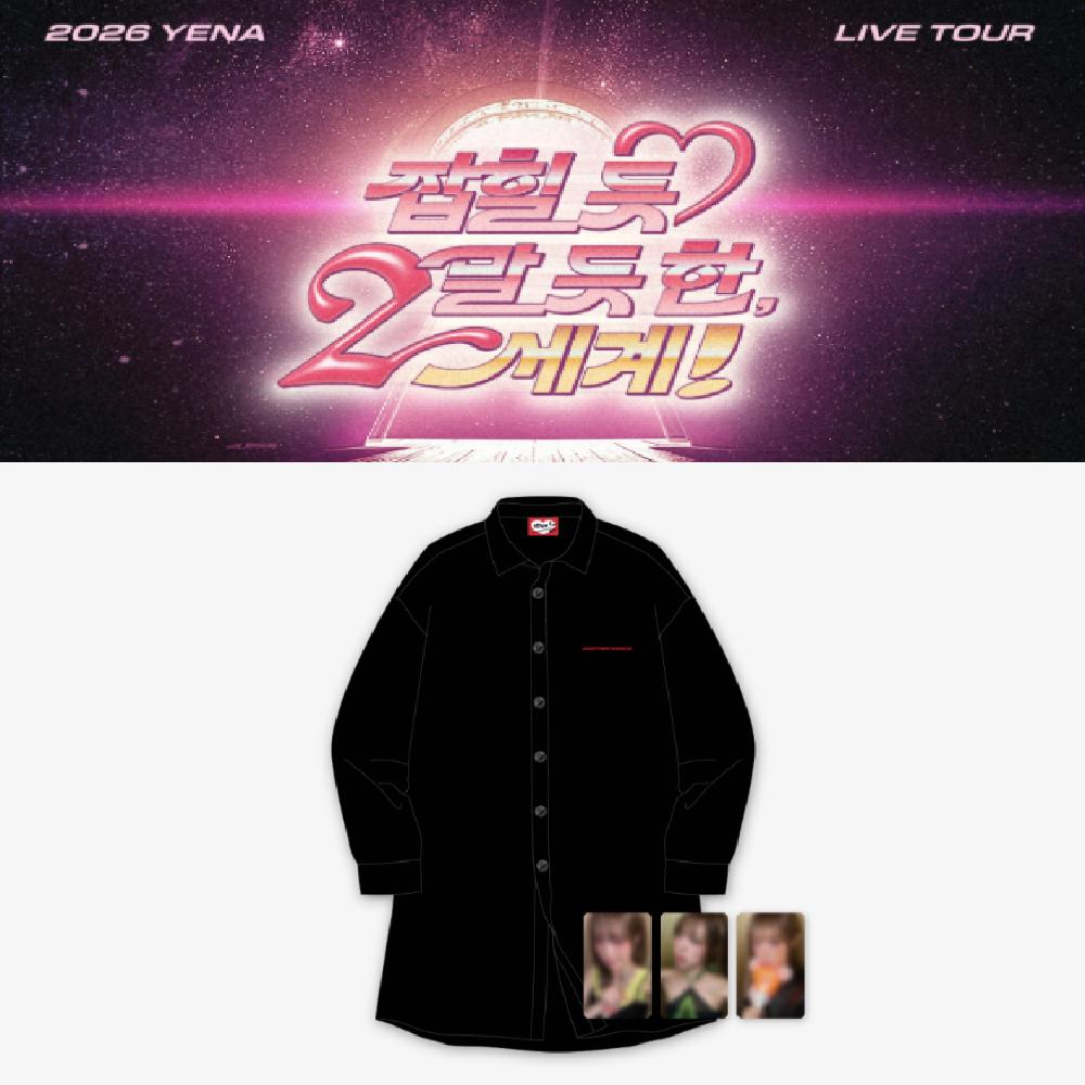 Предзаказ 2026 YENA LIVE TOUR Так близко, но так далеко, Другой мир! В Сеуле Длинное пальто