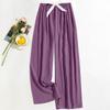 Women's Casual Fashion Sleep Pants Loungewear Pants Wearable As Outerwear High-Waisted Pants