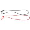 Flexible Copper Wire Test Leads with Crocodile Clips Pack of 2