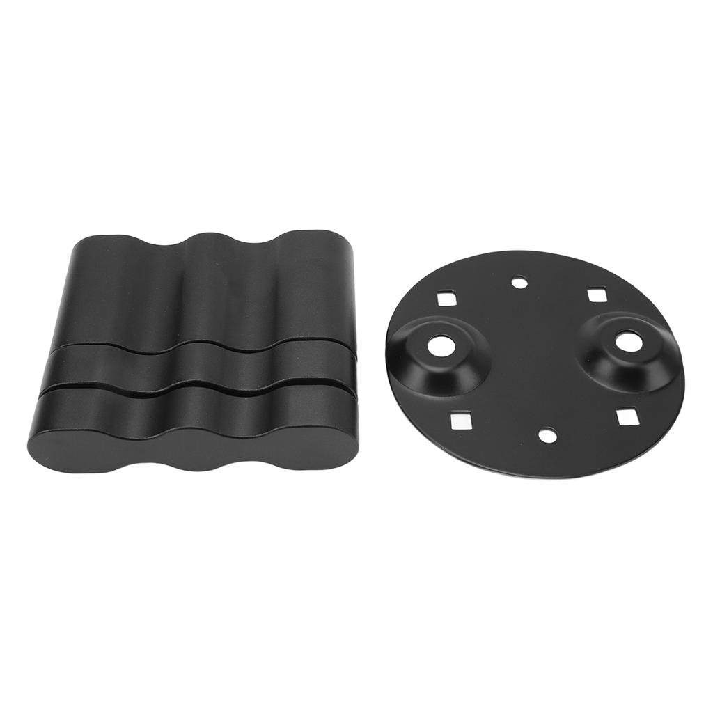 Gas Can Mount RX DLX PM Black Electrophoretic Coating Strong Strength Fuel Container Mount for Motorcycle