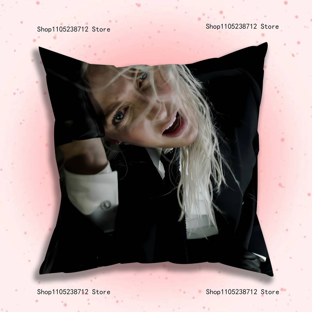 Rock E-Emily A-Armstrong Pillow Case Cute Cartoon Anime Peripheralsbedroom Sofa Decorative Cushion Cover Soft Cushion Cover