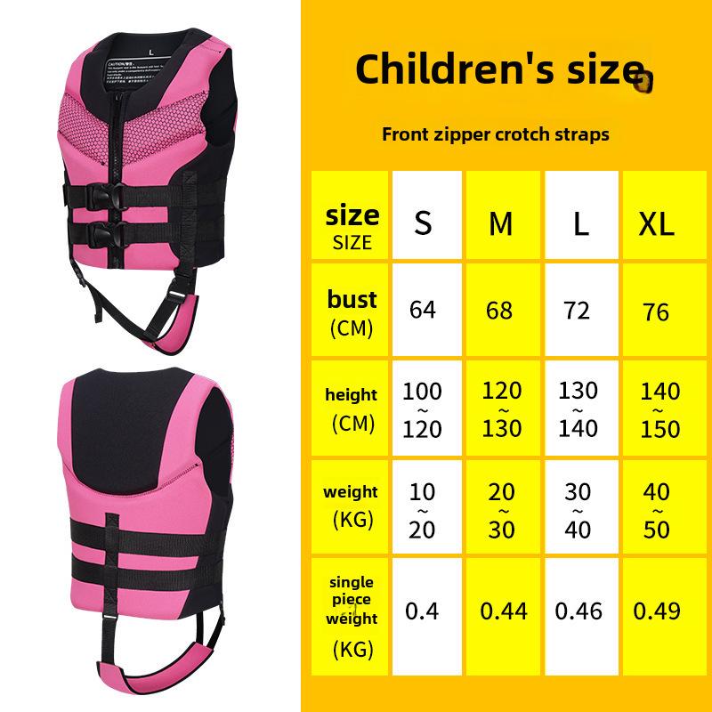 Swimming & Fishing Life Jacket for Kids and Adults - Thickened Buoyancy Vest