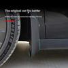 4pcs New Energy Car Mud Flaps For Tesla Model Y Matte Black / Carbon Fiber ABS  Mudguards Splash Guards Fender