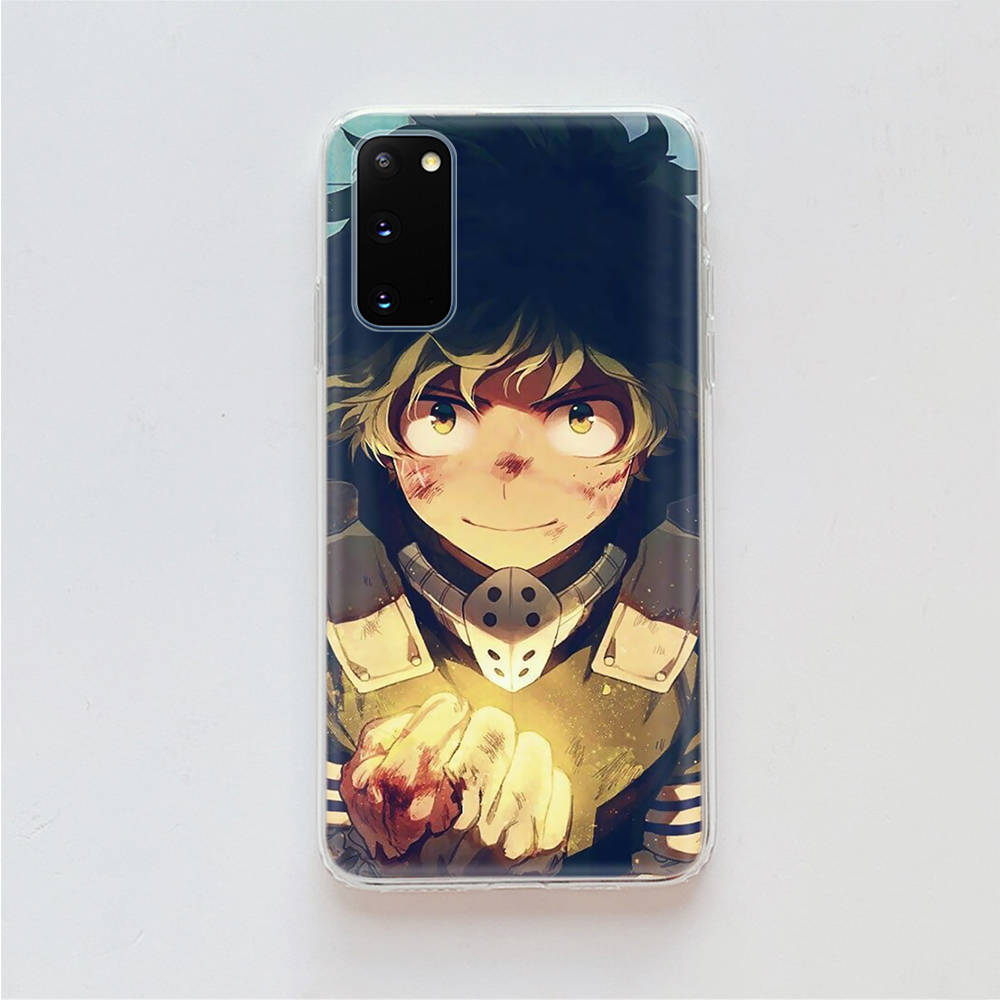 

AD87 My Hero Academia прозрачный чехол для Samsung A04 A14 A23 A34 A54 M23 M33 M52 M53 Realme 10 9 C30S C35 C55 VIVO Y02 Y21 Y33S Y51 X80 V25 чехол Samsung M53 5G олений