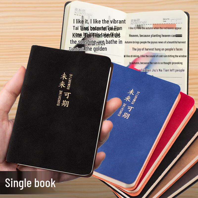 A7 Soft Leather Portable Pocket Notebook