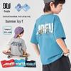 Boys' American Street Print Cooling Cotton T-Shirt