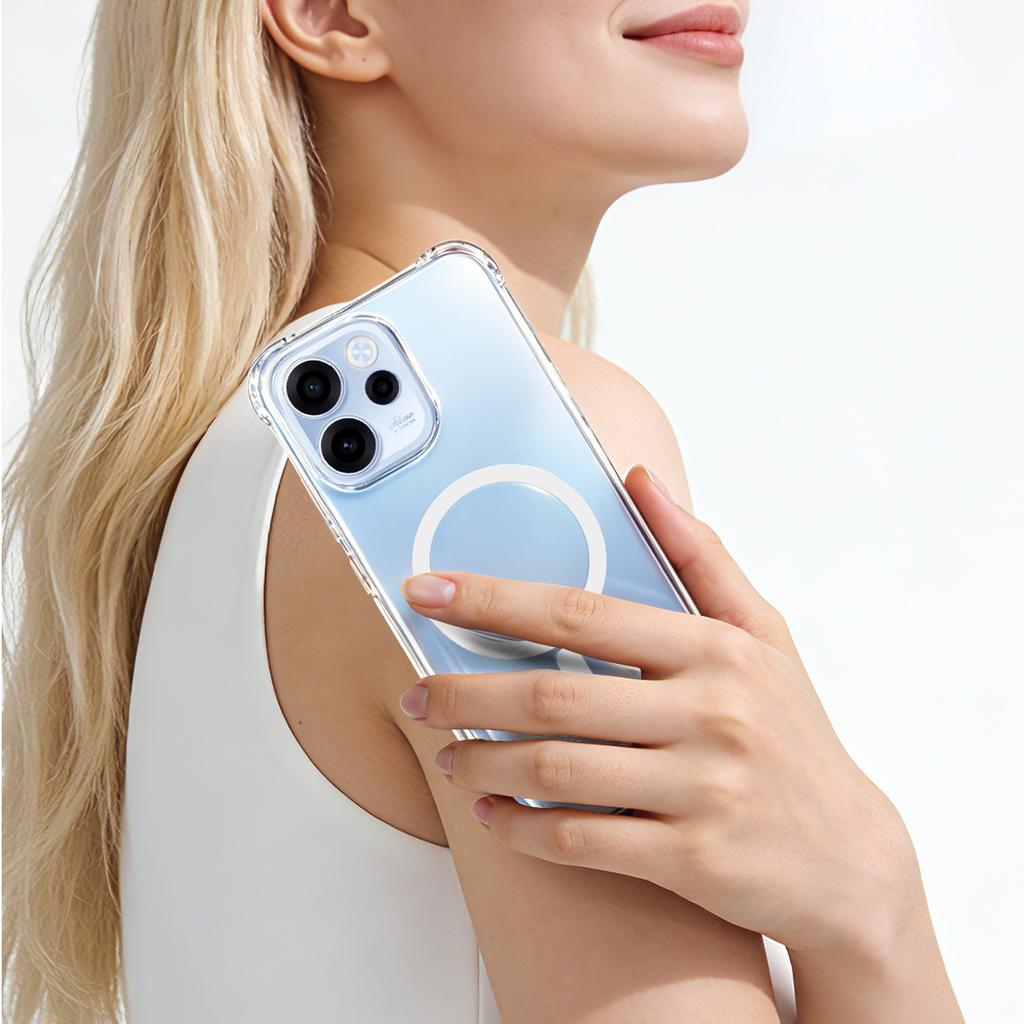 OPPO Reno15 Reno 15 F 5G Global Phone Case IMAK Shock-resistant Soft Magnetic Case