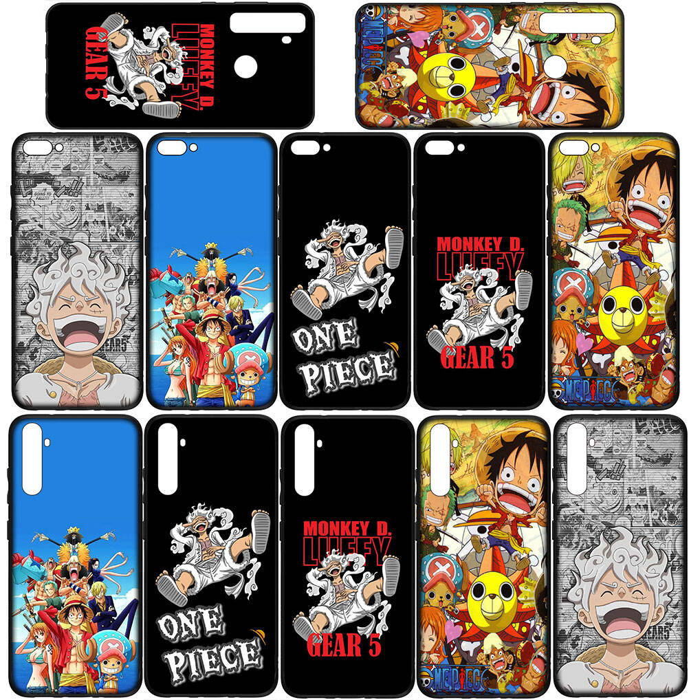 Für Samsung Galaxy S25 S24 S23 S22 Ultra FE Plus A17 A37 A57 A56 A55 A06 A16 A15 A36 A26 A35 A05 A25 A54 A34 Handyhülle Luffy Gear 5 One Piece Süß