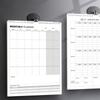 Paper Calendar Whiteboard Month Dry Erase Blank Planner Monthly Planning Work Boards Premium Durable Quality Useful