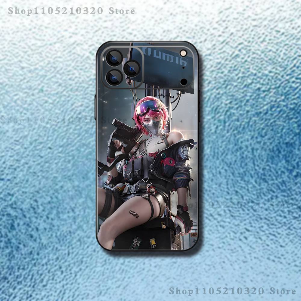 Game Delta Force Phone Case For iPhone 17,16,15,14,13,12,11,Pro,Max,Plus,E,Air,Mini Protective TPU Cover