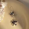 2PC Women's Fashion Design Flower Earrings Zircon Accessories Suitable for Date, Party, Festival Gifts