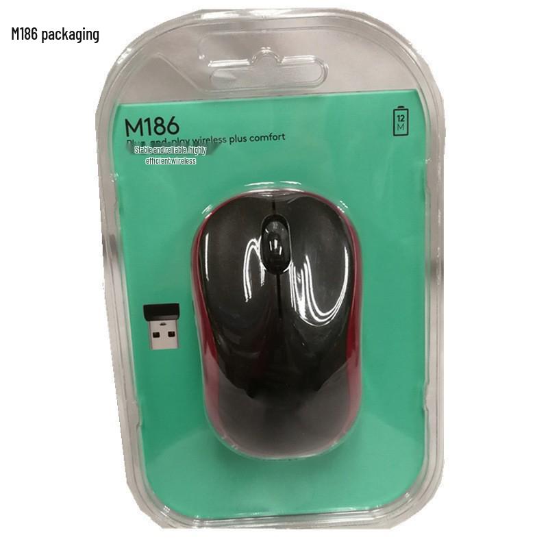 Cross-border M186 M185 Power-Saving Wireless Compact Mouse for Home and Office Use