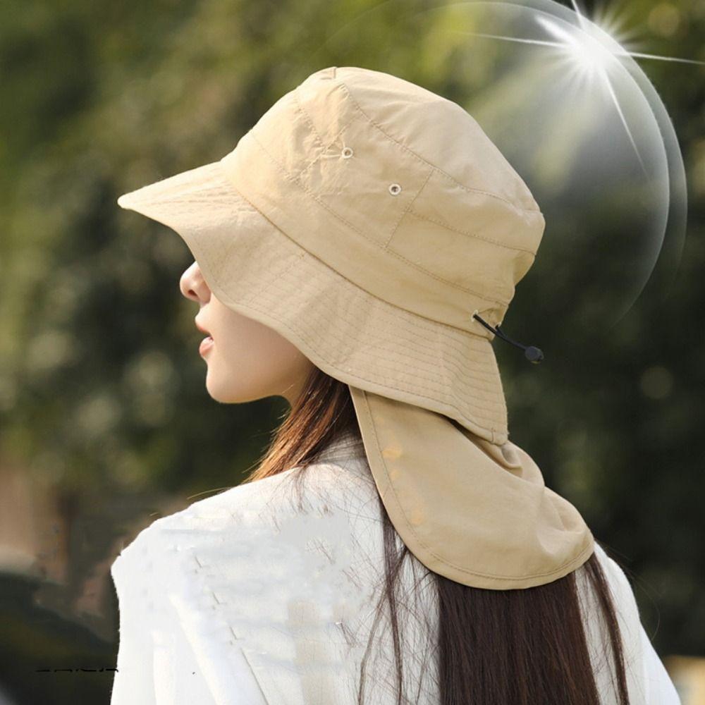 Quick-drying Anti-UV Fishman Hat Waterproof Wide Brim Sun Hat Foldable Bucket Hat Mountaineering