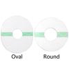 50x Patches Waterproof Adhesive Patch Latex Hypoallergenic Adhesive Waterproof Sensor Overpatch Tape for Outdoor Climbe