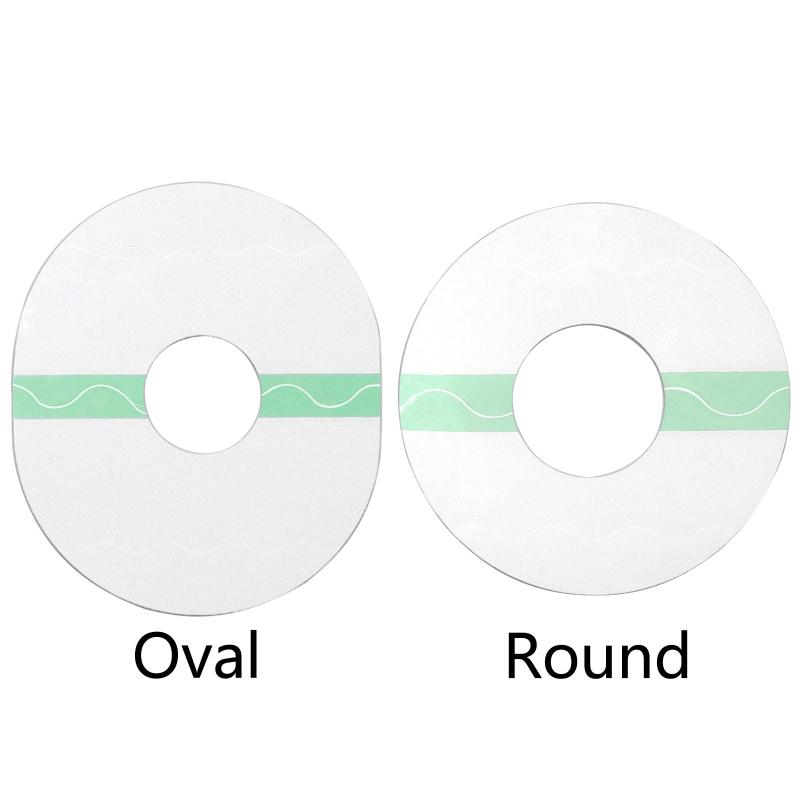 50x Patches Waterproof Adhesive Patch Latex Hypoallergenic Adhesive Waterproof Sensor Overpatch Tape for Outdoor Climbe