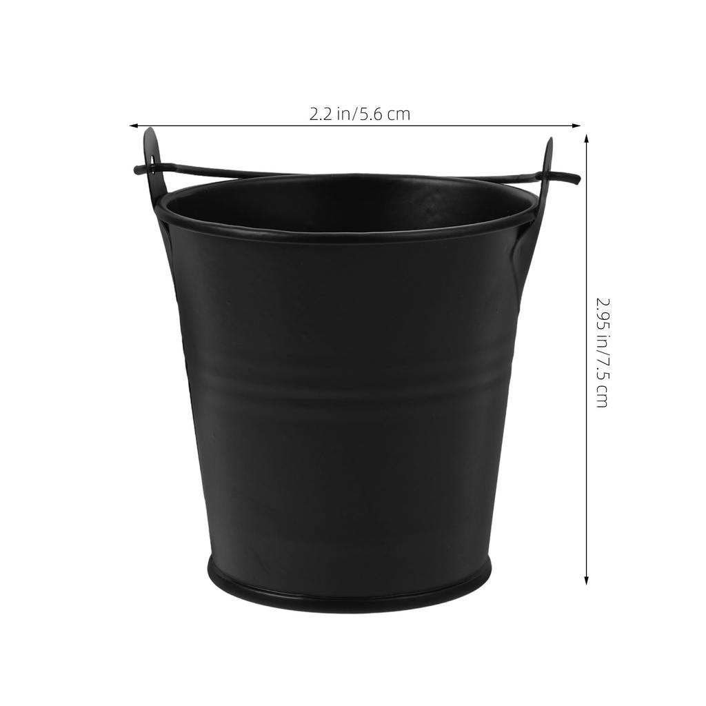 2 Stück Metall BBQ Ölbehälter Grill Tropf Fett Behälter Barbecue Werkzeug Wiederverwendbar Outdoor Kochzubehör für Grill
