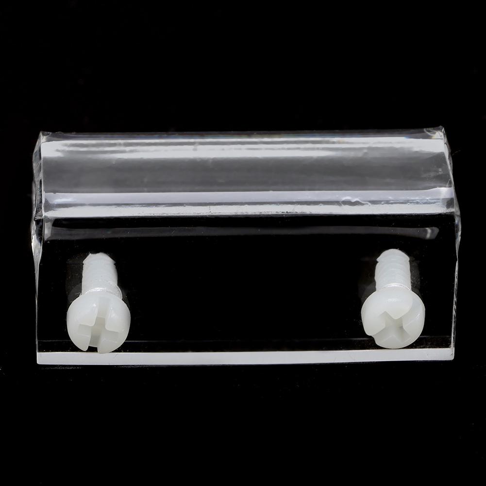 4Pcs Glass Cover Acrylic Clip Holder Support Clamp Accessory for Aquarium Fish Tank
