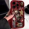 Retro Leopard Print Collage Pattern Phone Case Suitable for iPhone 17 16 15 14 13 12 11 Pro/Max/Plus Anti Drop and Shockproof