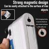 New Automatically Retractable Plumb Bob Magnetic Flexible Plumb Bobs Tool Silver Quickly Stabilize Hammer Line Plumbbob